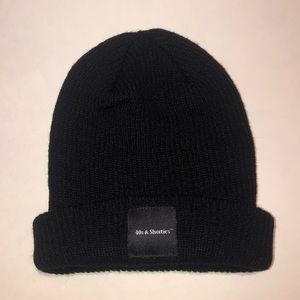 40s & Shorties Black Logo Beanie